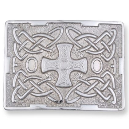 Celtic Cross Kilt Belt Buckle