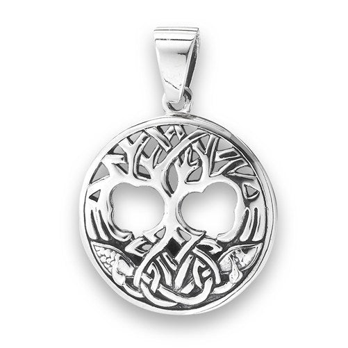 Sterling Silver Small Marcasite Celtic Tree of Life Pendant - Online Celtic  Jewelry